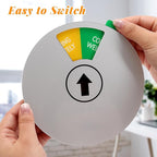 Office Door Sign, 6 Inch Round Privacy Signs - Image 3