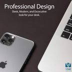 Vine Creations Leather Desk Mat 24" x 17", Desk Protector Mat, PU Leather Desk - Image 3