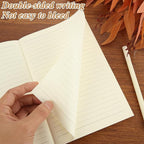 MIVIDE 50 Pack A5 Kraft Notebooks Bulk, 8.3” x 5.5” Lined Paper Journal - Image 5