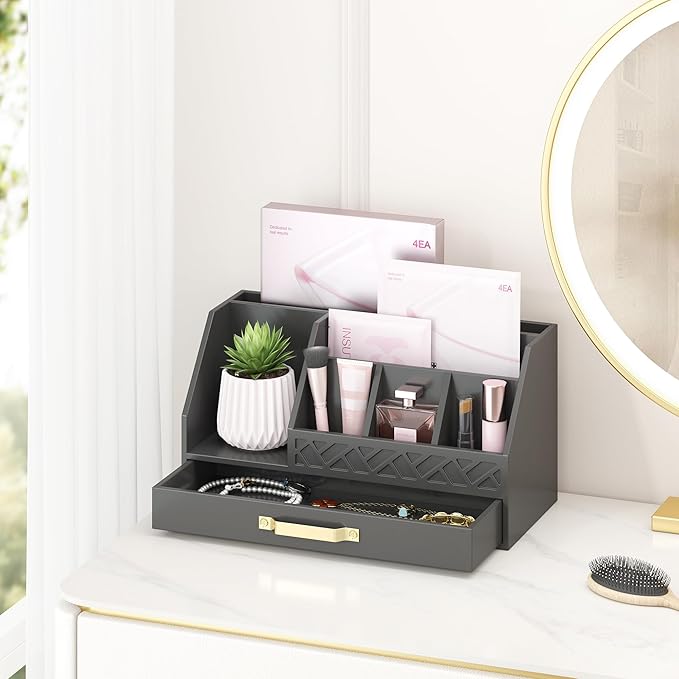 Wisuce Bamboo Mail Organizer Countertop - Image 6