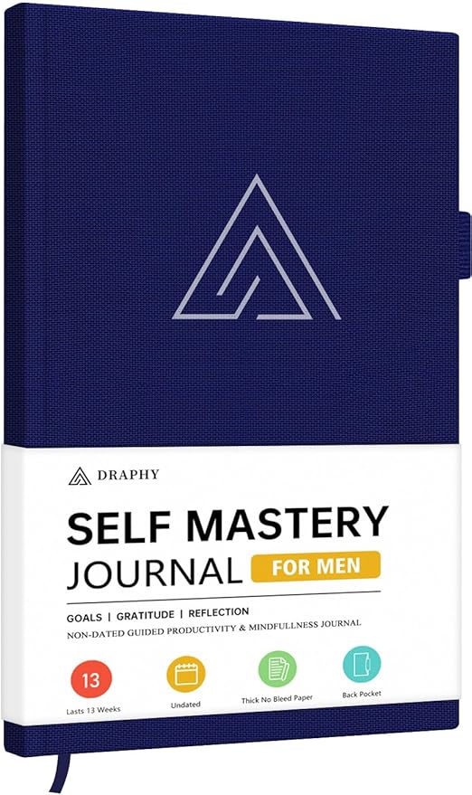Self-Mastery Journal for Men by Draphy