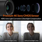 Innex C570 120-Degree Wide Angle Webcam 4K - Image 3