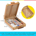 MEEDEN Tabletop Art Sketchbox Easel : Solid Beechwood Table Easels - Image 5