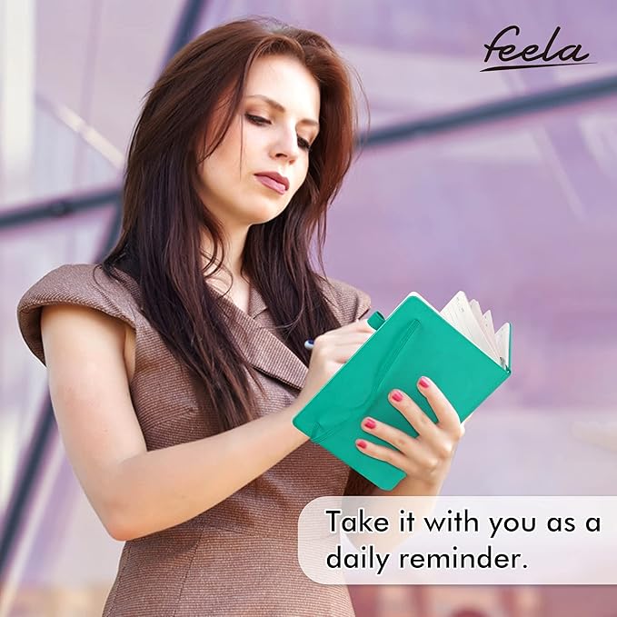 feela 12 Pack Notebooks Journals Bulk, Hardcover Notebook Classic Ruled Lined - Image 6