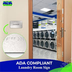 ADASigns Laundry Signs 7" W x 4" H - Image 7