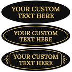 Custom Wall or Door Sign, Personalized Plaque Engraved Message by SigoSigns