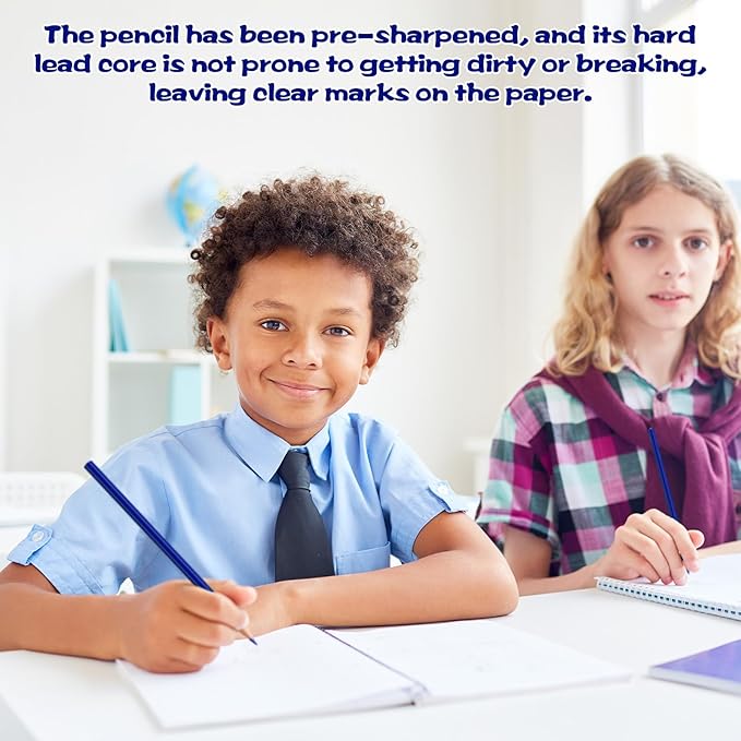 sqzrmdcg 36 PCS DurkBlue Colored Pencils, Pre-sharpened Professional Wooden Art - Image 6