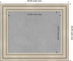 Amanti Art Silver Framed Magnetic Board 22x26 Small Vision Board - Image 2