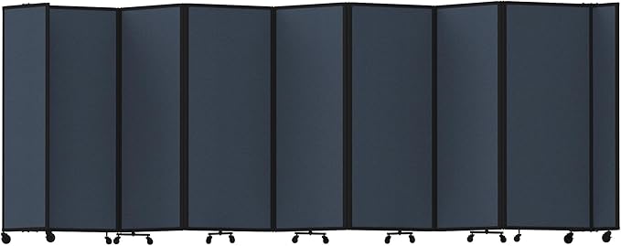 Versare Room Divider 360 Portable Wall Partition | Folding Panels | Large by VERSARE