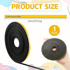 AmazingSpark Magnetic Tape Roll Thin Strips, 1/4 Inch x 33 Feet Magnetic Board - Image 2