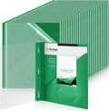 Teling 48 Pcs Clear Front Report Covers by Teling