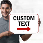 Custom Arrow, Custom Directional Sign, Right Arrow, 12x18 Inches, Rust Free - Image 2