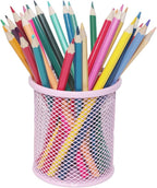 SNOW COOLER Pen Holder Mesh Pencil Holder Metal Pen Holder Cup Pencil Cup Holder - Image 5
