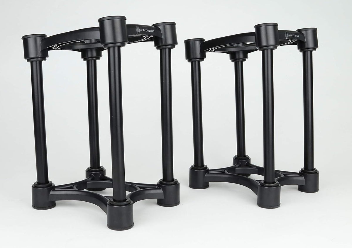 IsoAcoustics Iso-Stand Series Speaker Isolation Stands with Height & Tilt...