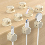 Magnetic Cable Clips, Adjustable Cord Holder Management, Adhesive Wire Keeper by COOCAT