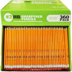 S & E TEACHER'S EDITION 360pcs Pre-sharpened Pencils by SETEACHERSEDITION