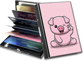 BWEGRHE Slim Credit Card Holder, Aluminum Minimalist Hard Case Pocket-Sized by BWEGRHE