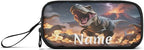 BOENLE Custom Dinosaurs Roar Pencil Case Box Boys Girls Personalized Name Large - Image 8
