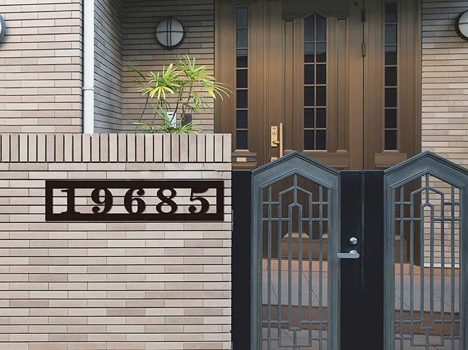 Personalized Horizontal House Numbers - Image 4