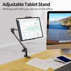 KDD Tablet Stand Holder, Adjustment iPad Phone Mount, 27in Long Arm Webcam - Image 2