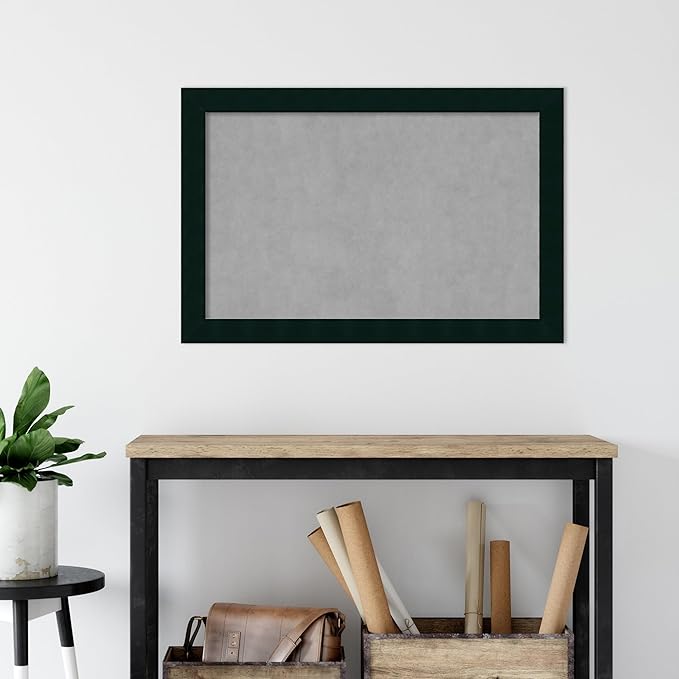Amanti Art Black Framed Magnetic Board 24x36 Large Vision Board - Image 5