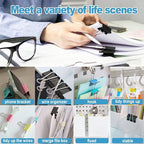 XIIFIIFII 3 Inch Extra Large Binder Clips, Heavy Duty Paper Clamps, Big Metal - Image 3