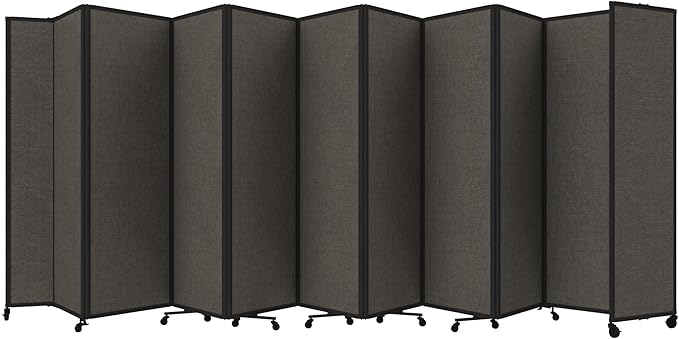 Versare Room Divider 360 Portable Wall Partition | Folding Panels | Large by VERSARE