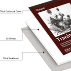 Tracing Paper 9x12 inch, 85 Sheets Translucent Tracing Paper Pad, 38lb/60gsm - Image 3