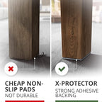 X-PROTECTOR Non Slip Furniture Pads – 4 PCS Premium Furniture Grippers 6"! Best - Image 4