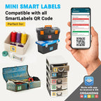 SmartLabels | Small QR Code Stickers | Mini 1.5 x 1.5 inch QR Code Labels | - Image 3