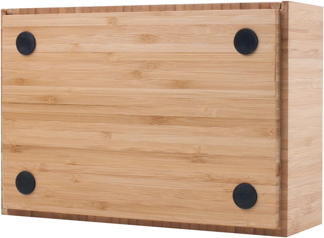 Mobilevision Large Bamboo Drawers (Set of 2) For Monitor Stand & Stackabl...