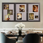 71×36 Inch Lockable Enclosed Bulletin Board, Weather-Resistant Outdoor - Image 7