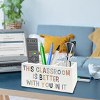 QZQE Boho Classroom Pen Pencil Holder Organizer - Image 3