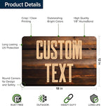 Custom Sign, Custom Street Sign, 11 Font Colors, 13 Font Styles, 4 Hole Options - Image 6