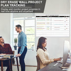 Lincia Large Magnetic Project Planning Management Vision Board 24" x 36" - Image 6