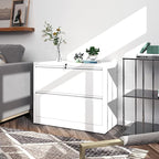FLIXELIO File Cabinets 2 Drawer, Metal Office Storage Filing Cabinet - Image 7