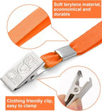 100 Pcs Lanyards for ID Badges and 100 Pcs Clear Name Tag Holders Reusable - Image 3