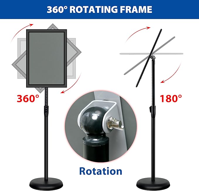 VAIIGO 4 Pack Sign Holder Stands - Image 4