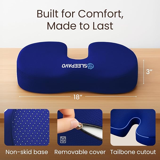 Sleepavo Office Chair Cushion - Image 3
