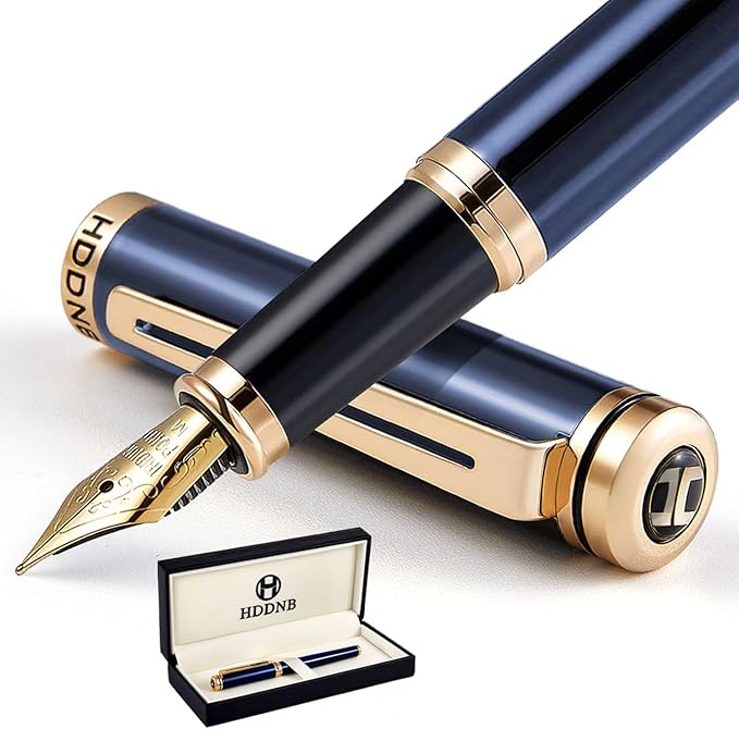 HDDNB Blue Luxury Fountain Pen Set by Unknown