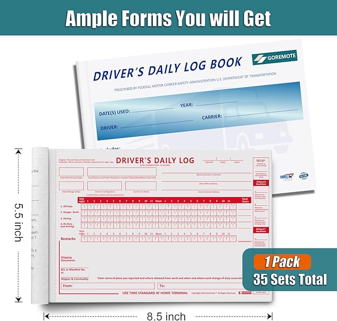 Daily Log Books for Truck Drivers - Image 4