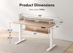 FEZIBO 55" Electric Standing Desk - Image 2