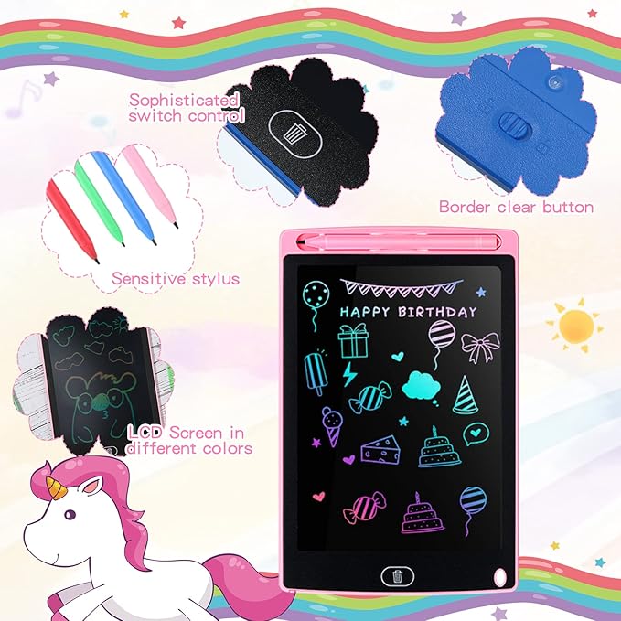 Tinlade 12 Pack LCD Writing Tablets - Image 2