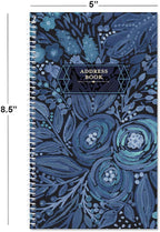 Navy Blossoms Address Book - Image 3