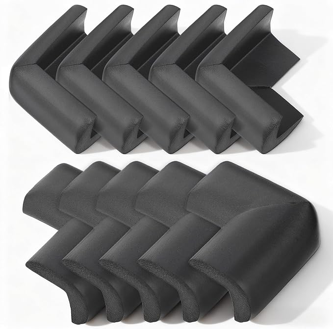 Qianyu 10 Pack Soft Sponge Table Corners Baby Proofing Edge and Corner Guards by Unknown