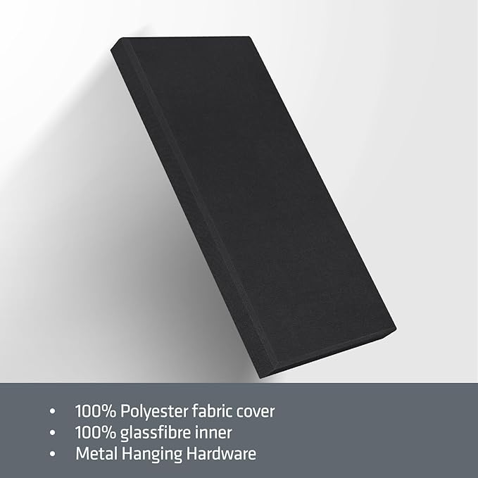 2” Thick Acoustic Panels with Hanging Hardware - Image 6