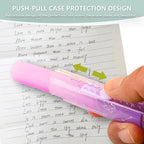 Daphilly Retractable Pencil Eraser, Cute Erasers, Gradient Jelly Eraser - Image 4