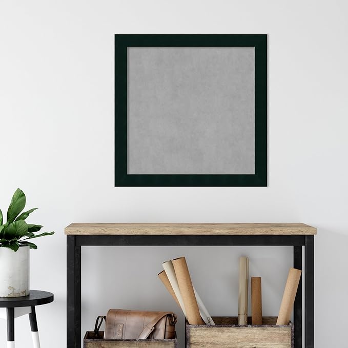 Amanti Art Black Framed Magnetic Board 28x28 Medium Vision Board - Image 5
