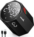 Digital Pomodoro Timer, Frosted Metal Productivity Cube Timer, 1.8 In LED by noonchili