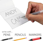 LotFancy Name Tag Stickers, 3.5" x 2.25", 1 Roll, Adhesive Tags - Image 4